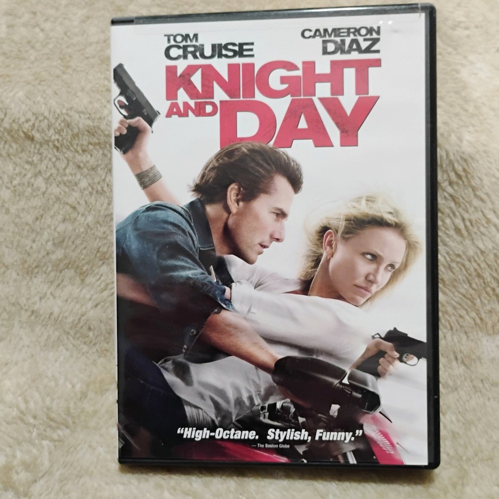 Knight and Day DVD Tom Cruise Cameron Diaz Action Comedy Movie Spy Thriller